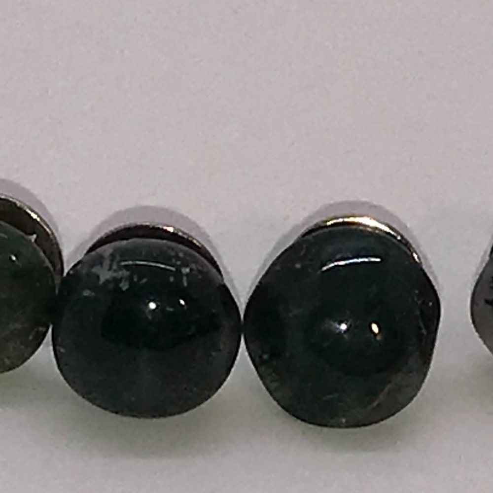 Moss Agate Cabochon Pins